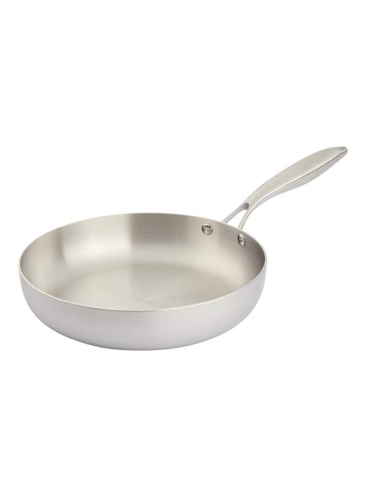 Heavy Duty 3-Layer Stainless Steel Frying Pan