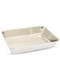 34*25cm rectangular stainless steel tray, 6cm height
