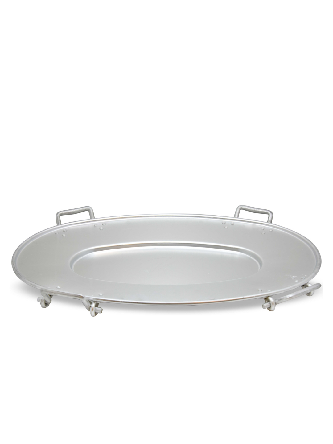 Oval serving tray