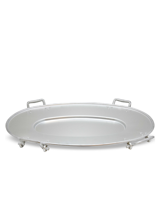 Oval serving tray