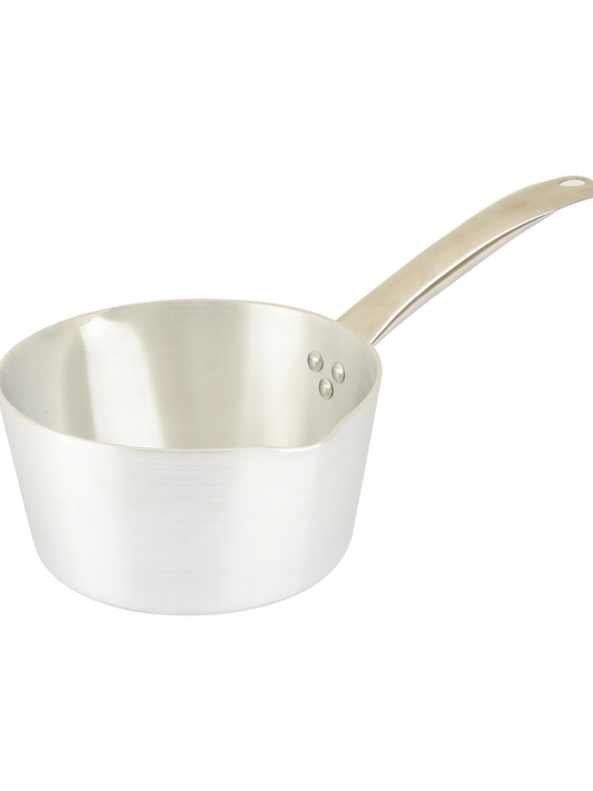 Aluminum casserole dish, 14 cm, with steel handle