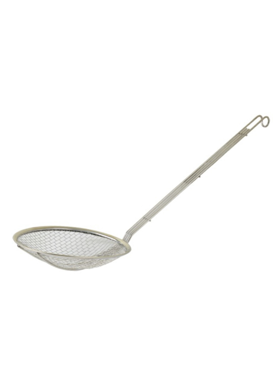 Mesh spatula with handle
