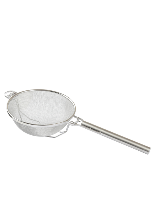 26cm stainless steel colander reinforced with flat wire