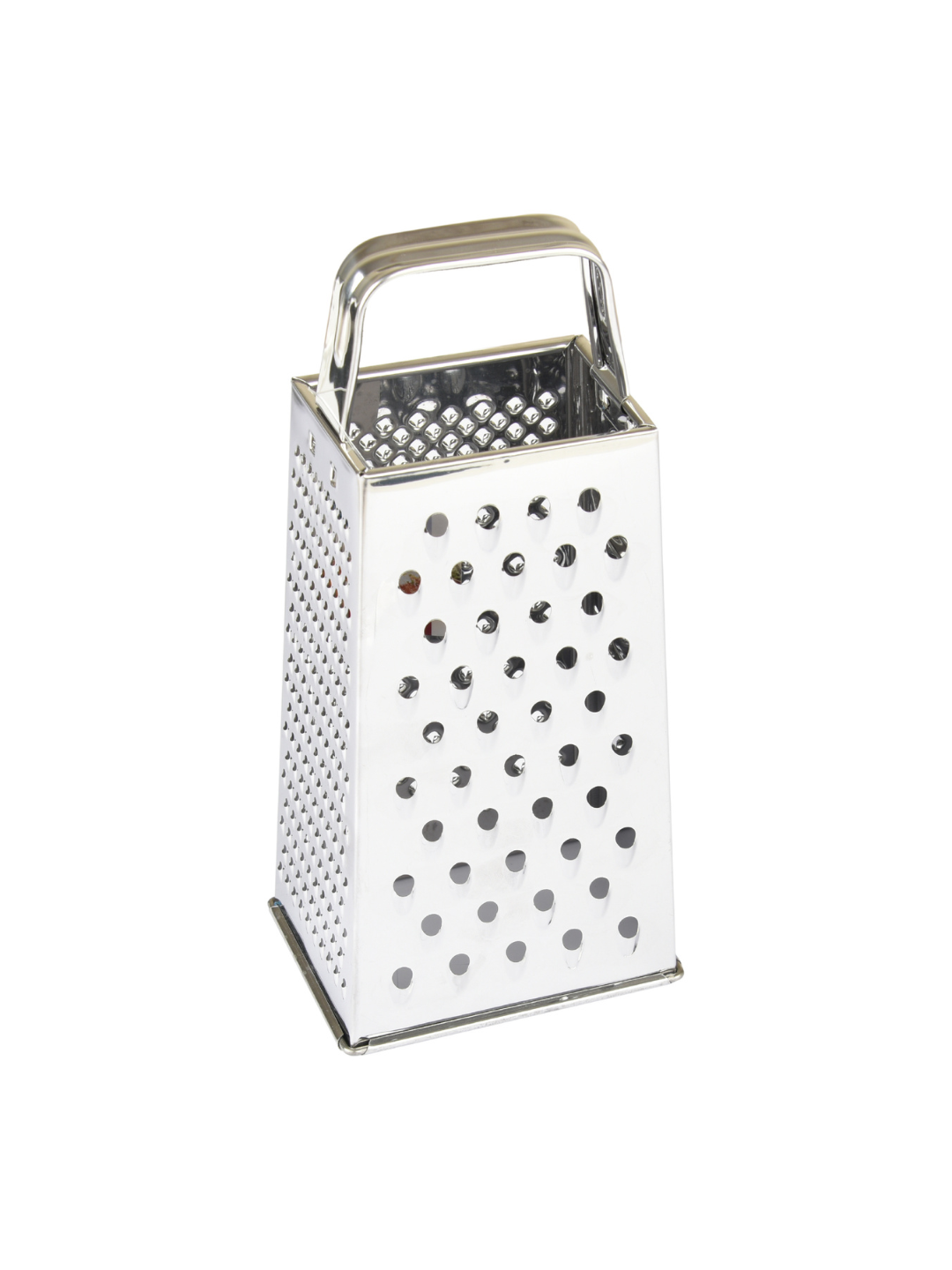 Small 4-sided stainless steel grater