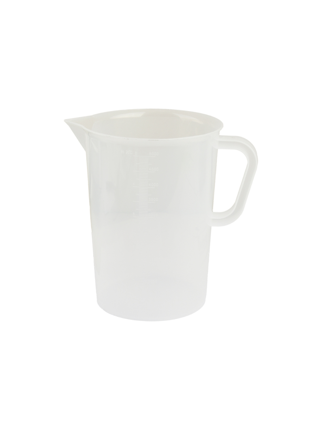 5-liter plastic measuring jug